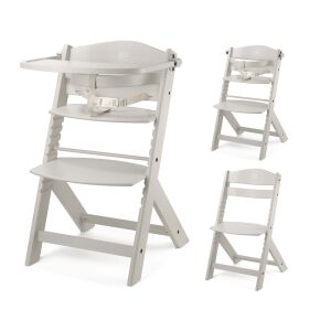 Kinderkraft Enock Beige High Chair, convertible to toddler chair - High Chair