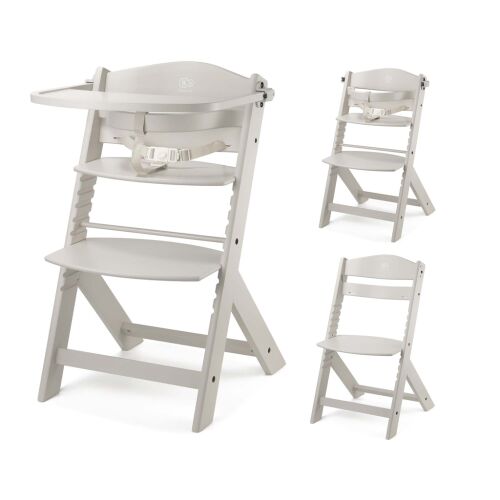 Kinderkraft Enock Beige High Chair, convertible to toddler chair