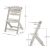 Kinderkraft Enock Beige High Chair Dimensions