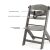 Kinderkraft Enock Grey High Chair adjustable straps and footrest