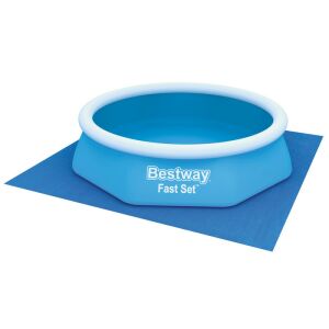Bestway: Négyszög medence fólia alátét 244 x 244 cm-es