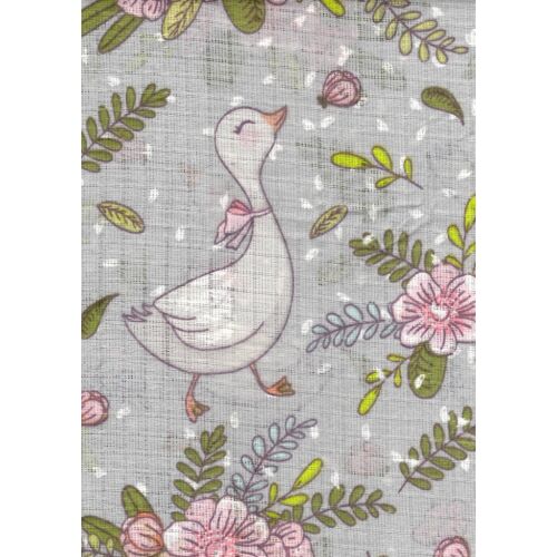 Mintás textil pelenka 1db-os - szürke kacsa 137540683