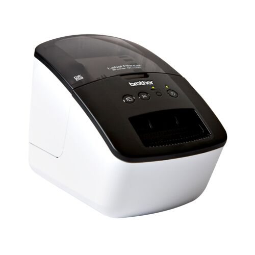 Brother QL-700 Label Printer, 3/4 view