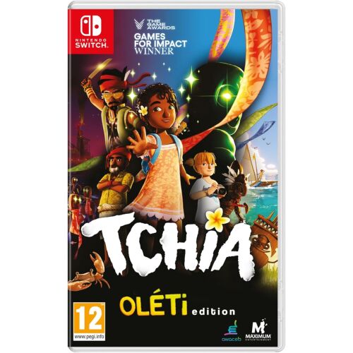 Tchia: Oléti Edition Nintendo Switch-re. Kalandjáték borító. - Plaion