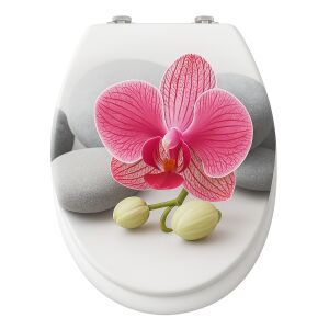 Pepita MDF WC sedadlo s pomalým zatváraním - Orchidea dizajn - WC dosky
