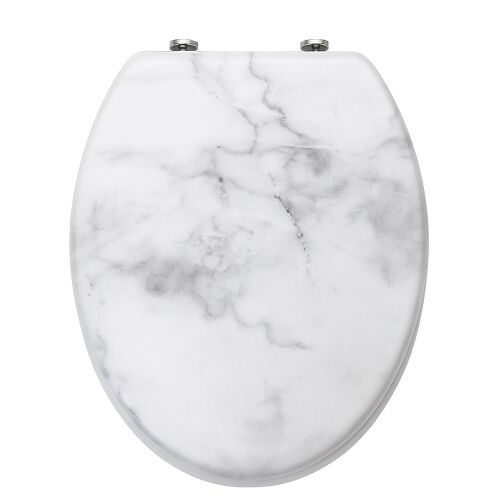 Pepita MDF WC ülőke lassan záródó fedéllel - Márvány #fehér 137650880