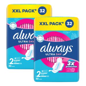 Always Ultra Super egészségügyi betét, XXL 32 darabos csomag - Always