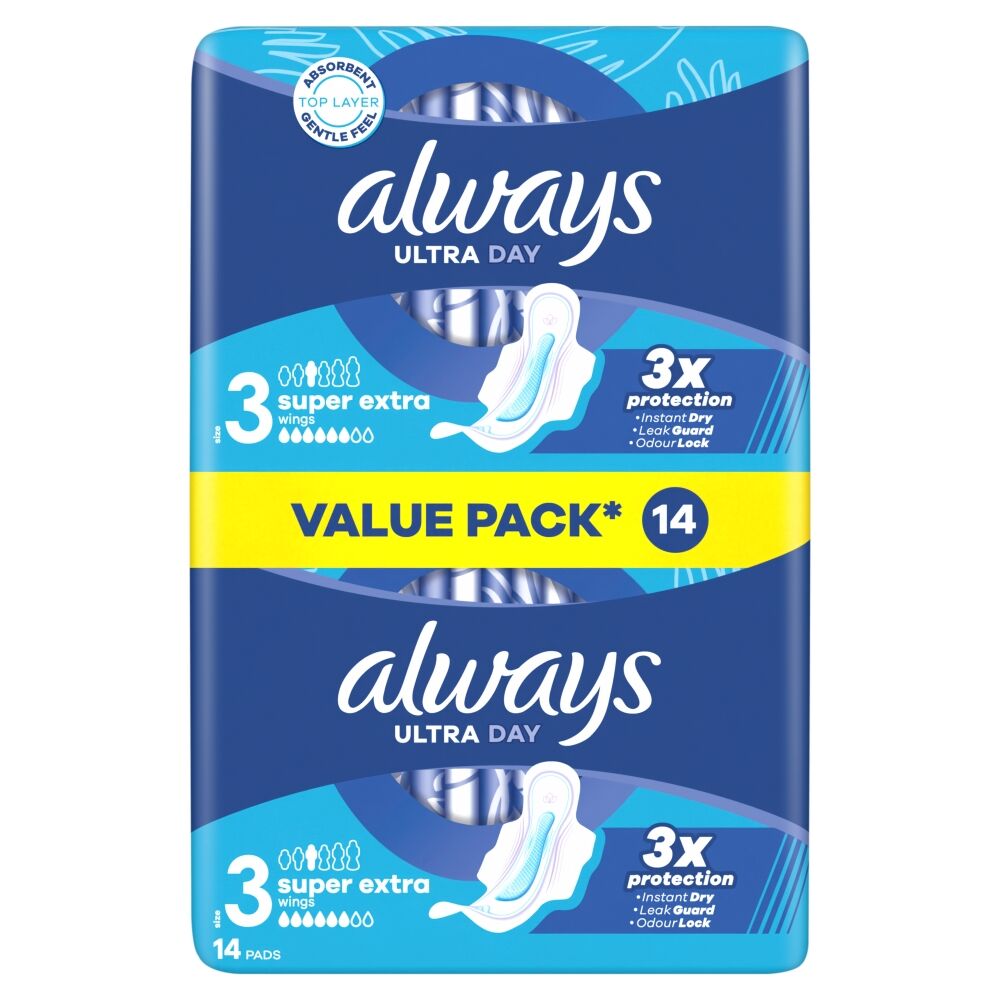 E-shop Always Ultra Day Night okrídlená hygienická vložka 14ks