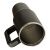 Inside view of Termikus 1200ml black thermal mug with handle