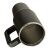 Inside view of Termikus 1200ml black thermal mug with handle