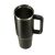 Termikus 1200ml black thermal mug with handle, top view