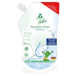 Frosch Senses Sensitive Soap пълнител, 500ml, за нежно измиване на ръцете - Сапун и Таблетки за миялна машина