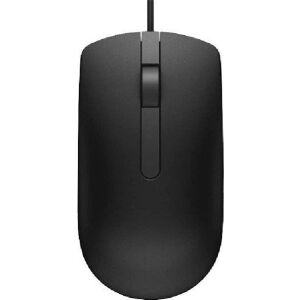 Mysz przewodowa USB Dell MS116, szafirowa, torba PE, czarna, EPEAT, Liteon, WW 137544754 - Mysz