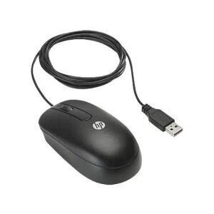 HP Mysz SPS HP Optyczna mysz spiralna USB USB, oburęczna, optyczna, USB typu A, 800 DPI, czarna 137544938 - Mysz