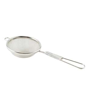 Český filter 7 cm cínovaný, nerezová oceľ, 7 cm priemer, 19 cm dĺžka - Cedidlá a sitá