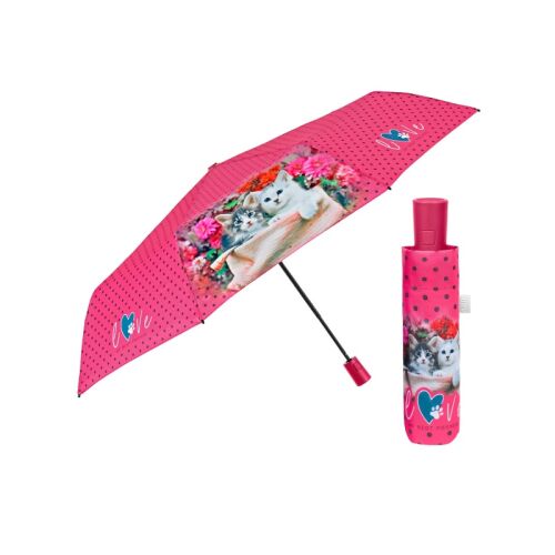 Automatikus esernyő Perletti Time "My Best Friends", rózsaszín, 26438