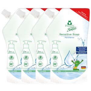 Frosch Senses Sensitive Течен сапун, пълнител, 4 x 500ml - Сапун и Таблетки за миялна машина
