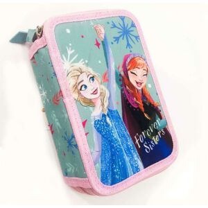 Disney Die Eiskönigin Gefülltes Federmäppchen - Elsa und Anna 'Für immer Schwestern' Design - Federmappen