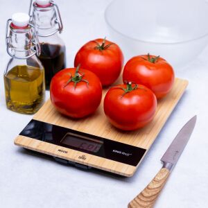 Kuchynská váha 5 kg bambusová Kinghoff KH1825 137578597 - Kinghoff