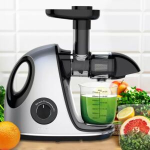 Сокоизстисквачка за плодове Klausberg KB7863 с бавно въртене, сребриста 137578623 - Klausberg