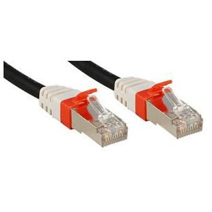 Lindy Cat.6 (A) SSTP / S/FTP PIMF Premium 1.0m sieťový kábel Čierna 1 m 138907409 - UTP káble