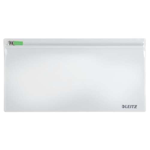 LEITZ Complete Zip átlátszó cipzáras utazótasak, S méret