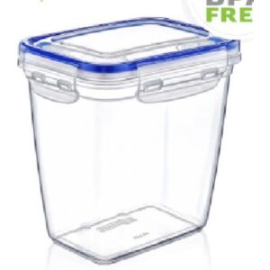 Dünya Lock & Fresh négyszögletű  műanyag ételtartó, 17,5 cm x 16,5 cm x 11,5 cm, 2100 ml 137614962 - Dünya