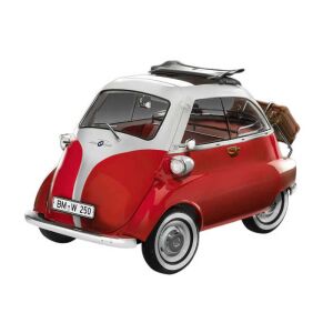 Revell BMW Isetta 250 70. évfordulós kiadás 1:16 méretarányú modell autó, piros és fehér - Revell Modell, makett