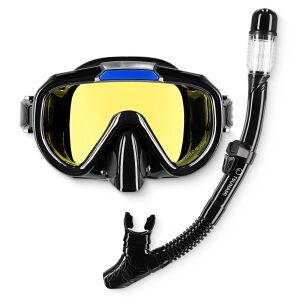 Mască de snorkelling cu snorkel 137624639 - Scufundări