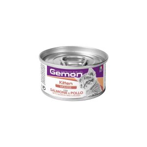 Gemon Kitten Mousse - Lazac és Csirke - 85g 137627005 - Állattartás