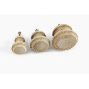 Butoni din lemn pentru mobilă, diametru 12mm, 10 buc/pachet - Obiect decorabil