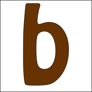 Scrisoare din lemn - 12-15mm, 10 buc/pachet b 137631019 - Obiect decorabil