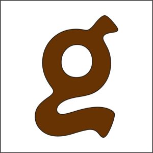 Scrisoare din lemn - 12-15mm, 10 buc/pachet g 137631025 - Obiect decorabil