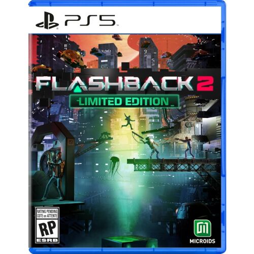 Flashback 2 Limited Edition PlayStation 5-re. Cyberpunk akció-kalandjáték. - Microids