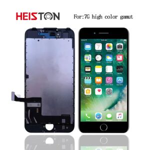 Heiston Fekete FHD magas színtartományú kijelző Apple iPhone 7-hez - Heiston