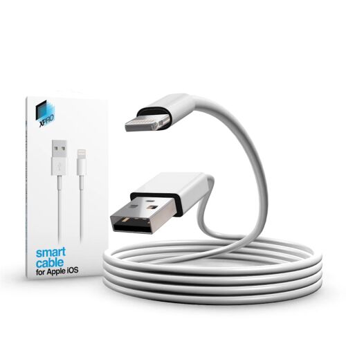 XPRO Smart Cable Weiß Lightning 2.4A für Apple iOS Geräte