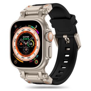 Tech-Protect DELTA PRO Uhrenarmband Schwarz / Titan für Apple Watch 42mm (S1-S3) / 44mm / 45mm / 46mm / 49mm 137639964 - Smartes Uhrenarmband