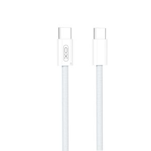 XO kábel NB-Q260A PD USB-C - USB-C 1m biely 60W 137639987 - USB káble