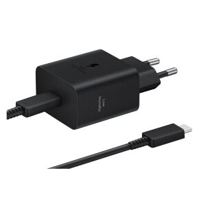 Samsung 45W USB-C Зарядно устройство с Type-C кабел - Зарядно устройство за телефон