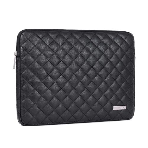 Husă Laptop Matlasată Neagră CanvasArtisan 15-16 inch