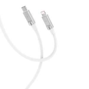 XO NB-Q252A Bijeli USB-C na Lightning kabel - XO