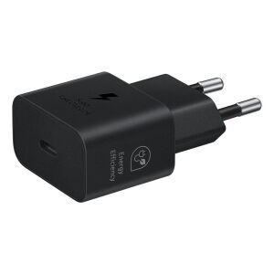 Samsung 25W USB-C Super Schnellladegerät - Schwarz - Netzwerkadapter