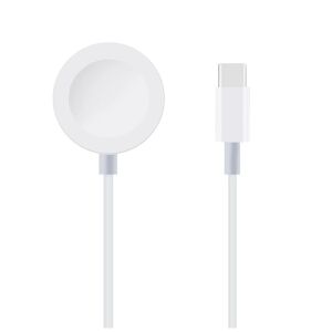 OBAL:ME Apple Watch USB-C Ladekabel - Weiß - Smartwatch-Ladegerät