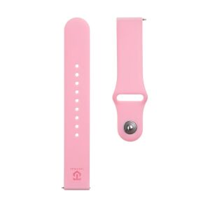 Tactical 435 rózsaszín szilikon 20mm óraszíj - Okosóra szíj