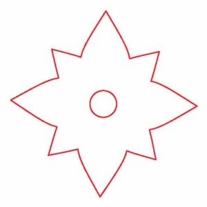 Fafigura, 5 db/csomag - csillag 186 137645538 - Művészet & Hobbi