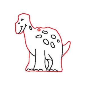 Figurină din lemn, 5 buc/pachet - dino 281 137645541 - Obiect decorabil