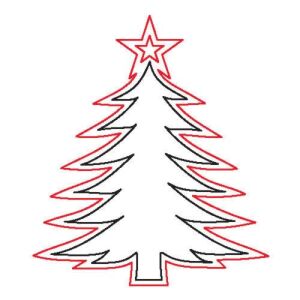 Fafigura, 5 db/csomag - fenyő 121