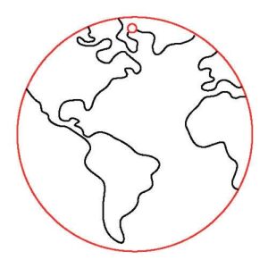 Fafigura, 5 db/csomag - földgömb 407 137645565 - Művészet & Hobbi