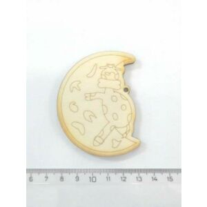 Figurine din lemn, 5 buc/pachet - luna si boci 187 137645588 - Obiect decorabil