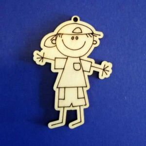 Fafigura, 5 db/csomag - kisfiú 172 137645607 - Művészet & Hobbi